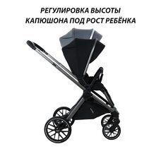 Коляска 2в1 Mayla Plus Graphite Graphite