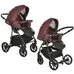 Коляска 2 в1 Nino Purple Кожа Metalic Purple PITUSO