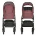 Коляска 2 в1 Nino Purple Кожа Metalic Purple PITUSO