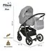 Коляска 2 в1 Nino Purple Кожа Metalic Purple PITUSO