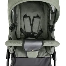 Коляска 2 в1 Nino Olive + Кожа Antracyt PITUSO