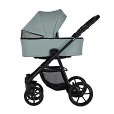 Коляска 2в1 Tossa PITUSO кожа Sage