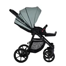 Коляска 2в1 Tossa PITUSO кожа Sage