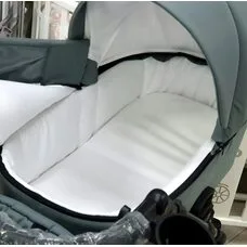 Коляска 2в1 Tossa PITUSO кожа Sage