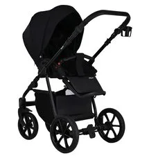 Коляска 2 в1 Tossa PITUSO Black