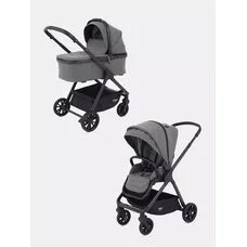 Коляска 2в1 детская MOWBaby MOVE Grey-Green