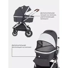 Коляска 2в1 CRUISE Rant Jet Carbon