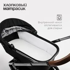 Коляска 2в1 TOMIX Adele Black