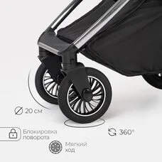Коляска Прогулочная TOMIX Adele Black