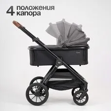 Коляска 3в1 TOMIX Prime Grey