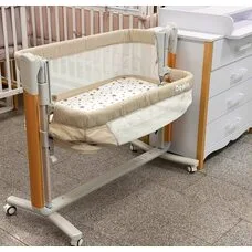 Приставная кроватка 3в1 Denia Pituso Lux Beige
