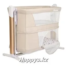 Приставная кроватка 3в1 Denia Pituso Lux Beige