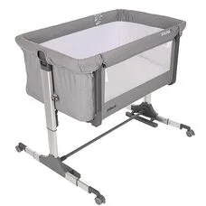 Приставная колыбель-кроватка KALMA DE LUX PITUSO Grey