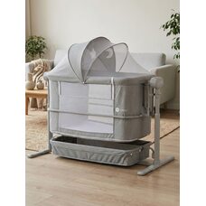 Приставная кроватка с электроукачиванием TOMIX Care