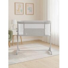 Кроватка приставная Tomix Moona Grey