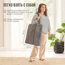 Приставная кроватка Tutti Bambini CoZee Luxe Walnut Slate 