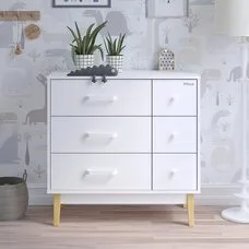 Комод Kids Vintage Premium PITUSO Белый аляска