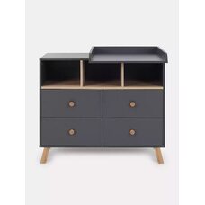 Комод пеленальный Rant VESTER Moon Grey