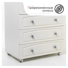 Комод детский пеленальный Massimo Tomix KMD-1 80/5 белый 