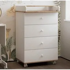 Комод детский TOMIX OSTIN 60 белый дуб 