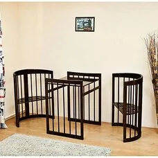 Кроватка детская Паулина Можга Красная звезда Слоновая кость