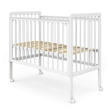 Кроватка детская PITUSO TINY колесо Белая аляска