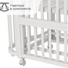 Кроватка трансформер 5в1 TOMIX NUVELLA белый