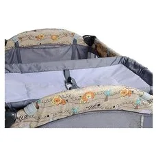 Манеж кроватка двухуровневый Cobabies-8102
