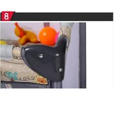 Манеж кроватка двухуровневый Cobabies-8102