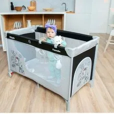 Игровой Манеж FLORECITA BLACK PITUSO