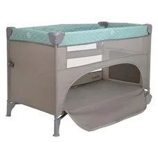 Двухуровневый манеж Pituso VALENCIA Mint grey