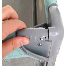 Двухуровневый манеж Pituso VALENCIA Mint grey