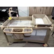 Детский манеж TOMIX Born Plus beige