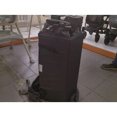 Детский двухуровневый манеж LULLABY Lux TOMIX Grey