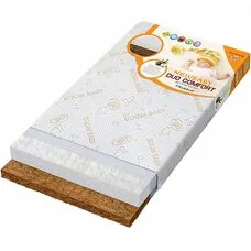 Матрас NewBaby Duo Comfort 119х60х9 трикотаж"BB BOOM BABY