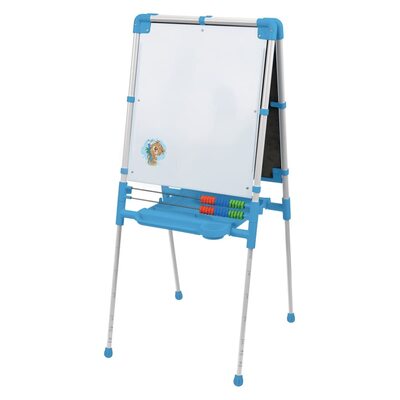 Доска знаний-мольберт НИКА двусторонний Голубой ДЗМ2/Г