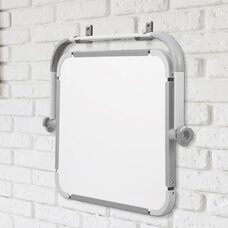 Двухсторонняя доска знаний настольная grey