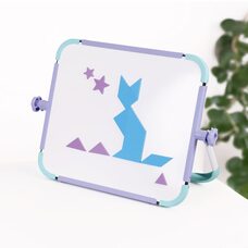 Двухсторонняя доска знаний настольная Ника мультиколор