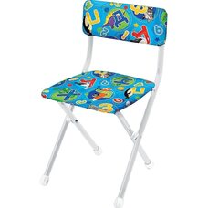 Стул детский складной мягкий НИКА с Буквами
