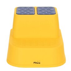 Подставка для ног детская PITUSO 2-ступенчатая антискользящая Yellow FG364