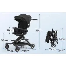 Прогулочная коляска dearest 208 PRO Black