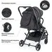 Прогулочная коляска с переставным блоком Flex 360 Happy Baby black