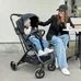 Прогулочная коляска с переставным блоком Flex 360 Happy Baby black