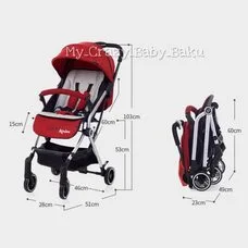 Прогулочная коляска Kinlee C-5L Black