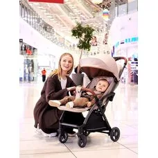 Прогулочная коляска MOWBABY ATOM BEIGE 