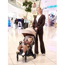 Прогулочная коляска MOWBABY ATOM BEIGE 