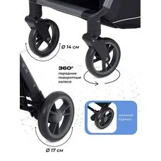 Прогулочная коляска MOWBABY ATOM Green