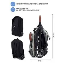Прогулочная коляска MOWBABY ATOM Green
