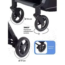 Прогулочная коляска MOWBABY ATOM GREY