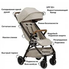 Прогулочная коляска TRVL Nuna CAVIAR